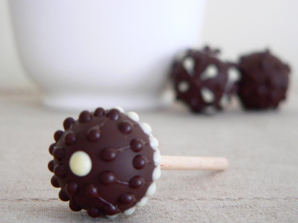 Single Malt Chocolate Lollipops