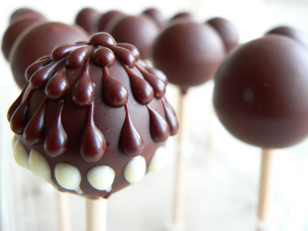 Single Malt Chocolate Lollipops
